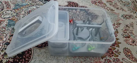 سبد پیک نیک 13 پارچه صدف کد 11