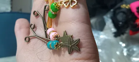 گیره روسری زنانه مدل 2020110 مجموعه 6 عددی