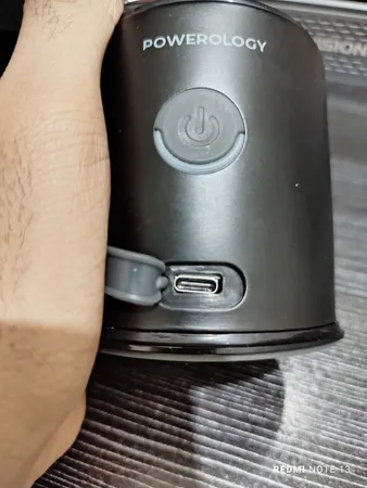 شیکر پاورولوجی مدل شارژی کد 126W Portable گنجایش 0.45 لیتر