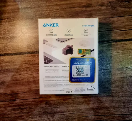 شارژر دیواری 30 واتی انکر مدل 511 Nano 3