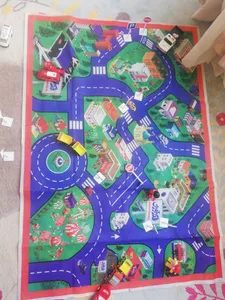 تجریه خرید زیر انداز بازی فکرآوران مدل شهر کودک سایز 70×140 سانتی متر