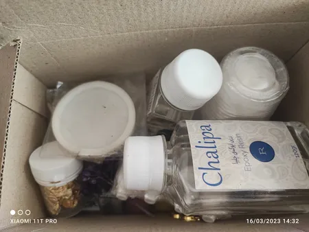 بسته کار با رزین اپوکسی چلیپا مدل Starter Kit مجموعه 22 عددی