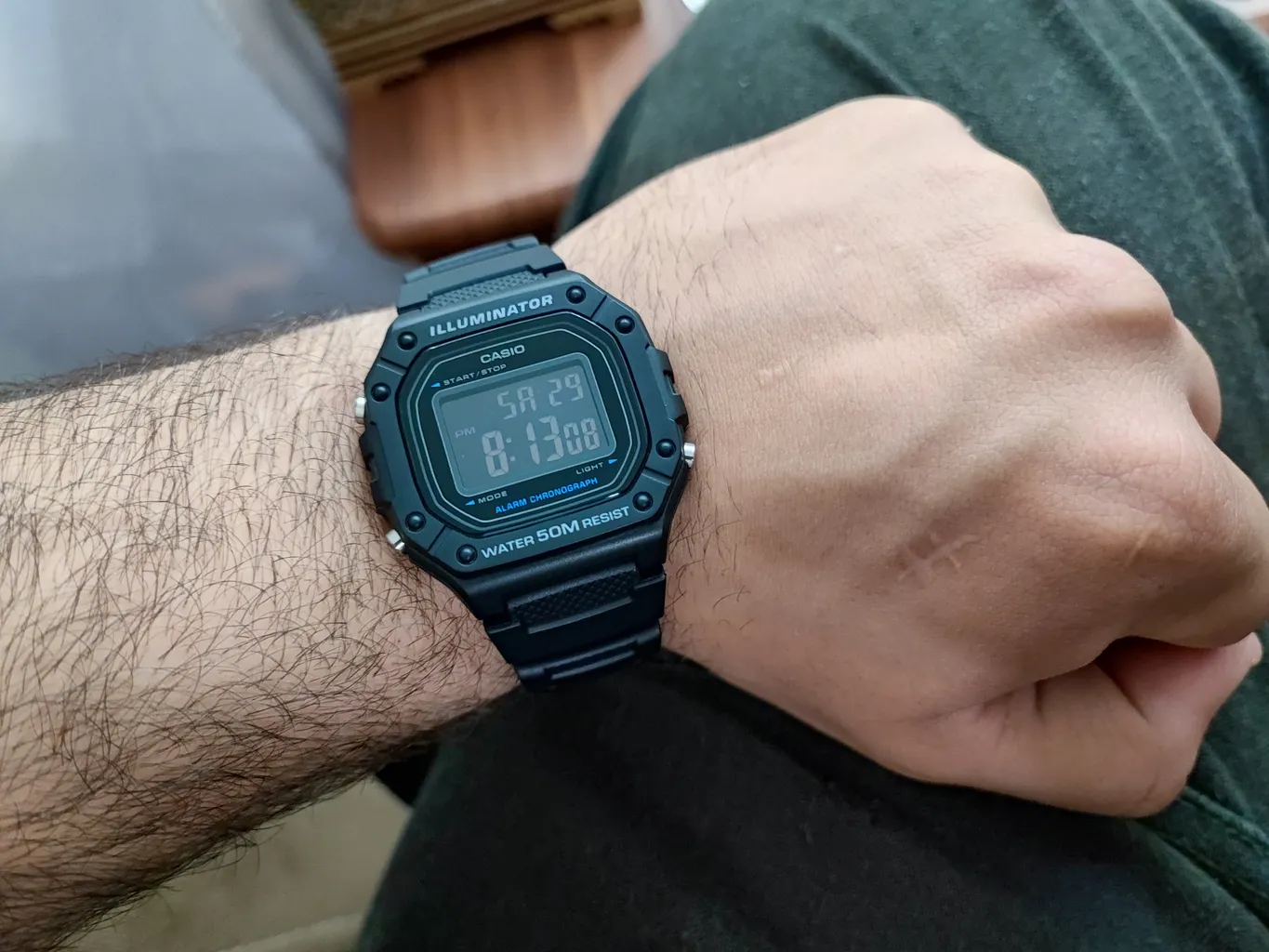 ساعت مچی دیجیتال مردانه کاسیو مدل W-218H-1BVDF