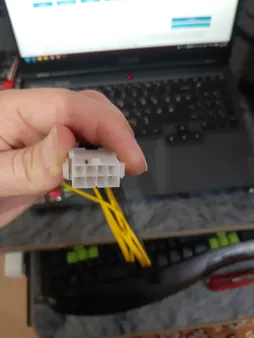 کابل تبدیل ۸ پین مادگی کارت گرافیک PCIE به دو ۸ پین مدل GPURIG