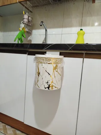 سطل زباله کابینتی مدل ماربل