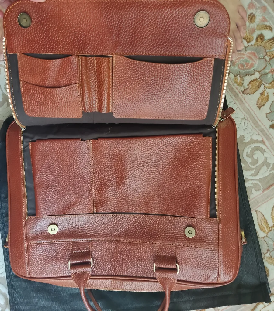 کیف اداری رویال چرم کد BL22-Brown