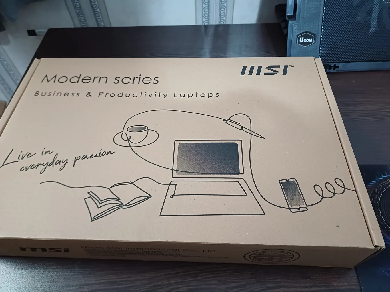 لپ تاپ 15.6 اینچی ام اس آی مدل Modern 15 B12MO-i3 1215U-8GB DDR4-512GB SSD-IPS