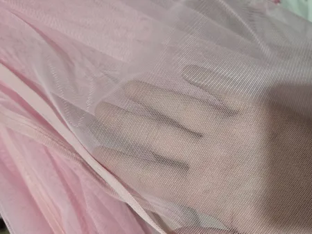 شال زنانه مدل ساده حریر توری نازک