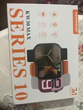 تجریه خرید ساعت هوشمند 45 میلی متری کیکویر مدل kw30 max with 7 band با بند سیلیکونی