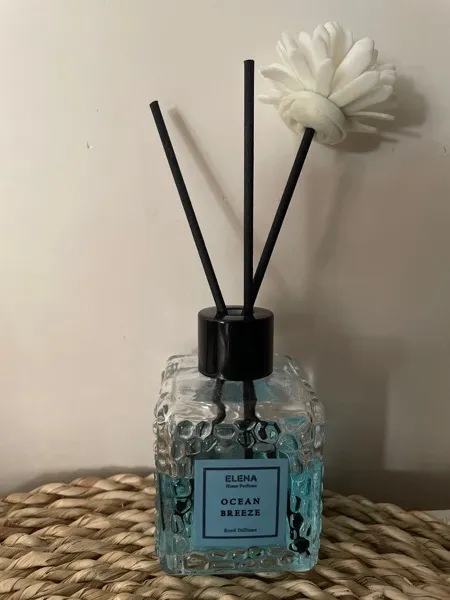 خوشبوکننده هوا شمع النا مدل نسيم اقيانوس کد Ocean Breeze حجم 80 میلی لیتر