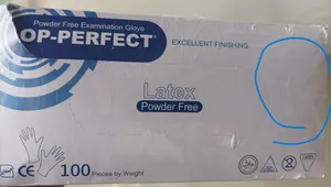 تجریه خرید دستکش یکبار مصرف لاتکس حریر مدل OP-PERFECT سایز اسمال بسته 100 عددی