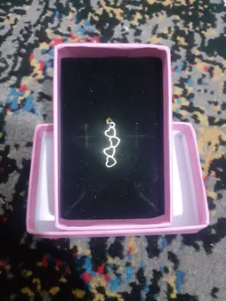 آویز گردنبند طلا 18 عیار الن مدل EL71