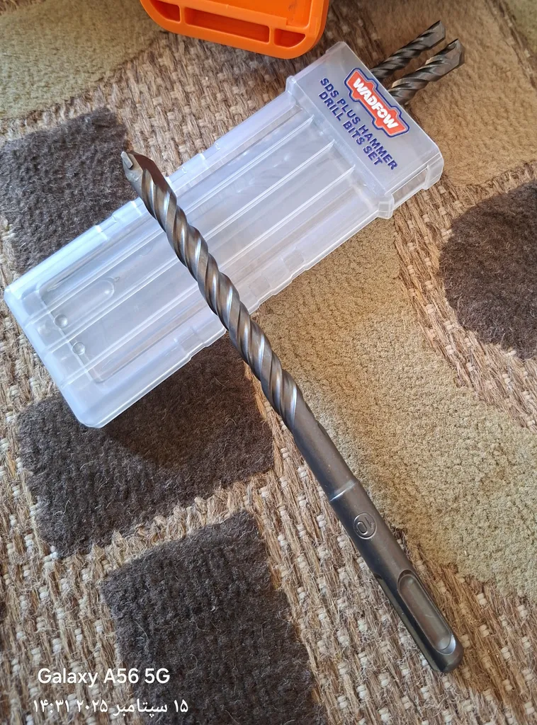 دریل چکشی و دریل بتن کن وادفو مدل WOS240681 مجموعه 2 عددی