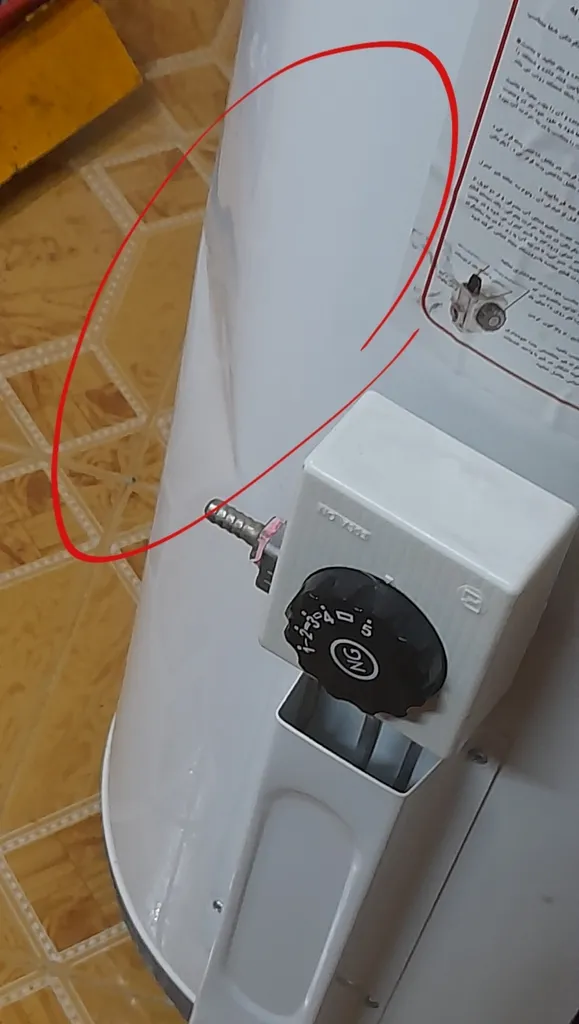 آبگرمکن گازی شعله طلایی مدل 2235