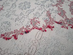 تجریه خرید فرش ماشینی سهند کد VF20.5K زمینه کرم