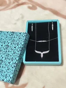 تجریه خرید نیم ست نقره زنانه مدل hs0076