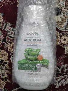 تجریه خرید نمک حمام سادور مدل آلوئه ورا وزن 430 گرم