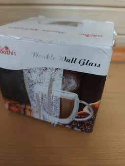 لیوان مدل دوجداره دسته دار کد 250 بسته 6عددی