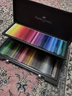 مداد رنگی 120 رنگ فابر کاستل مدل Polychromos