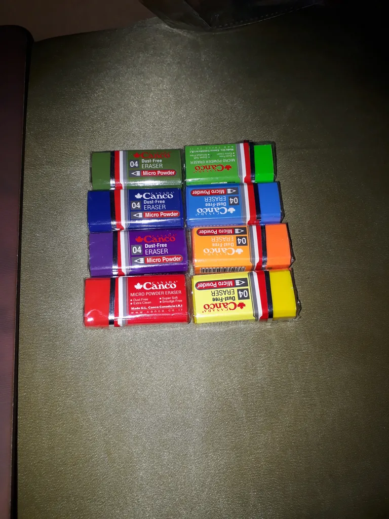 پاک کن کنکو مدل color بسته 8 عددی