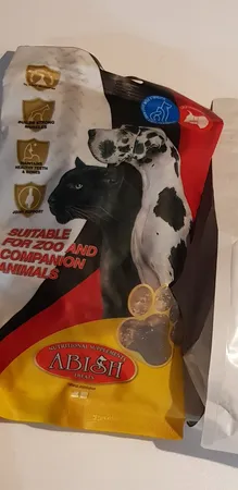 تشویقی سگ ابیش مدل نای خشک شده گوساله و بره وزن 100 گرم