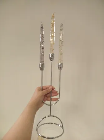 شمع مدل کریستالی کد CK-20 بسته 2 عددی