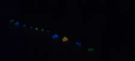 سنگ تزیینی کیو وای اچ مدل شب تاب بسته 10 عددی