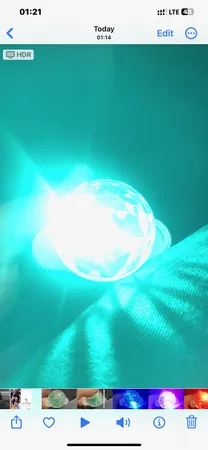 رقص نور اسمال مجیک بال مدل ULD به همراه تبدیل OTG