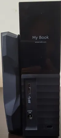 هارد اکسترنال وسترن دیجیتال مدل My Book Desktop ظرفیت چهار ترابایت دارای رابط USB Type-A 3.0