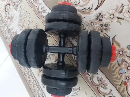دمبل رادیس فیت مدل DVP-5-mix1 وزن 5 کیلوگرم بسته 2 عددی