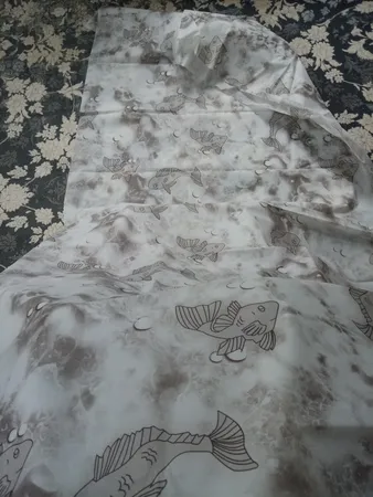 پرده حمام کد Ham70 سایز 180x200 سانتی متر