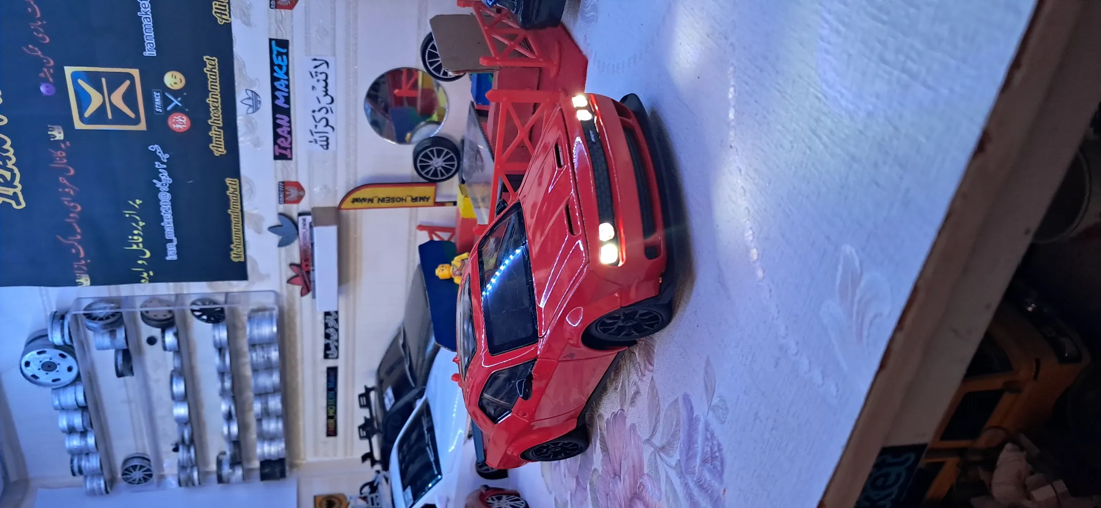 ماکت ماشین ناب سل مدل دوج چلنجر هلکت فلزی کد 1:24 Dodge Challenger Hellcat