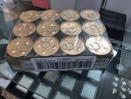 کنسرو گربه گورمت مدل پته گوشت مرغ وزن 85 گرم بسته 24 عددی