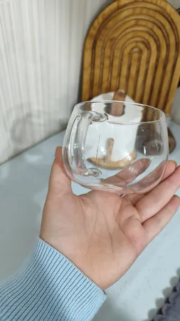 لیوان مدل پیرکس تپل Good Morning