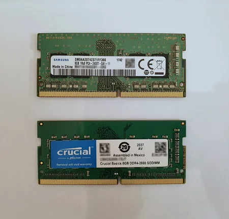 رم لپ تاپ کروشیال مدل DDR4 2400MHz ظرفیت 8 گیگابایت