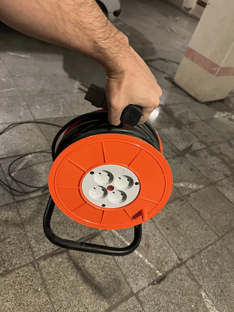 قرقره کابل جمع کن مدل S210