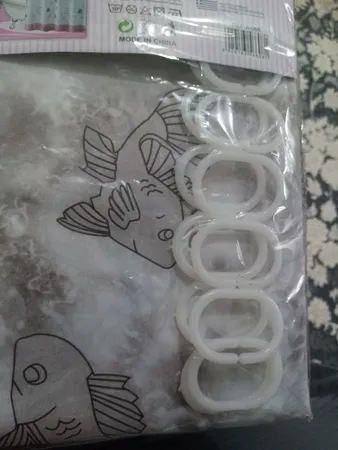 پرده حمام کد Ham70 سایز 180x200 سانتی متر