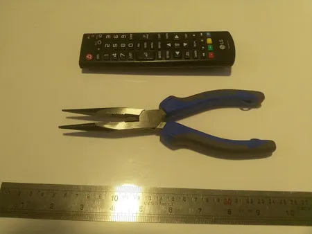 انبر دم باریک نووا مدل NTP-8009 سایز 8 اینچ