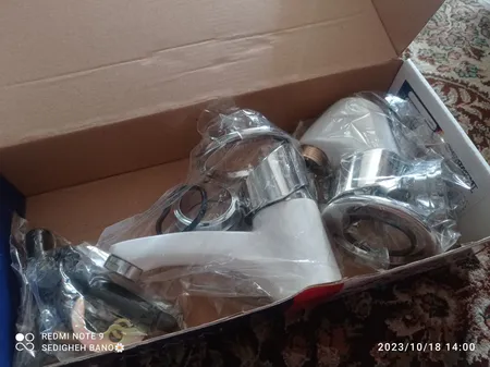 ست شیرآلات فراست پویا مدل حلقه ای مجموعه 6 عددی