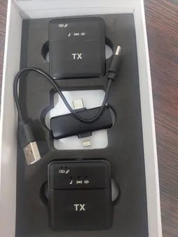 میکروفن یقه ای مدل SX31 dual 3in1 Multi-Function