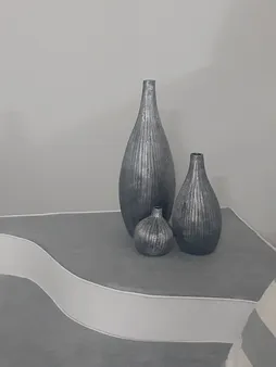 گلدان دکوری مدل A02 مجموعه 3 عددی