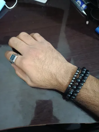 دستبند مردانه مدل دانلی کد M16 مجموعه 3 عددی تک سایز