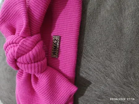 هدبند نوزادی ریماز مدل گره پاپیونی کد m821