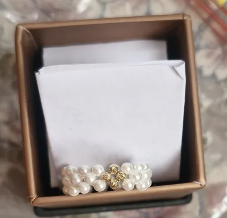 انگشتر طلا 18 عیار زنانه ناریا مدل Pearl-03 سایز 56