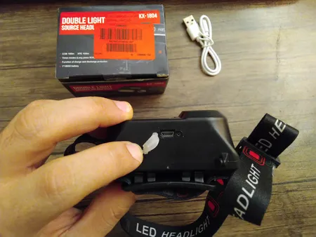 چراغ پیشانی مدل KX-1804