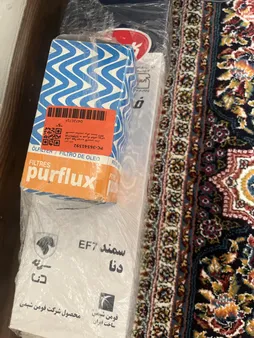 فیلتر هوا خودرو کاسپین مدل 17091710 به همراه فیلتر روغن کاسپین مناسب برای سمند EF7