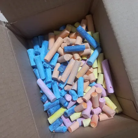 گچ رنگی مارلو  مدل 22 بسته 64 عددی