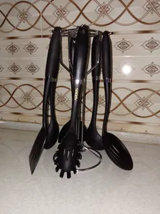 تجریه خرید سرویس 7 پارچه کفگیر و ملاقه عروس کد 74349