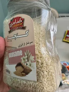 تجریه خرید كنجد پوست كنده ضامن - 100 گرم