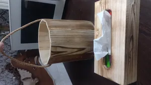 تجریه خرید ست سطل و جا دستمال کاغذی مدل CHOBI2